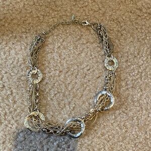 Banana Republic Factory Gold  Multi-Chain Necklace